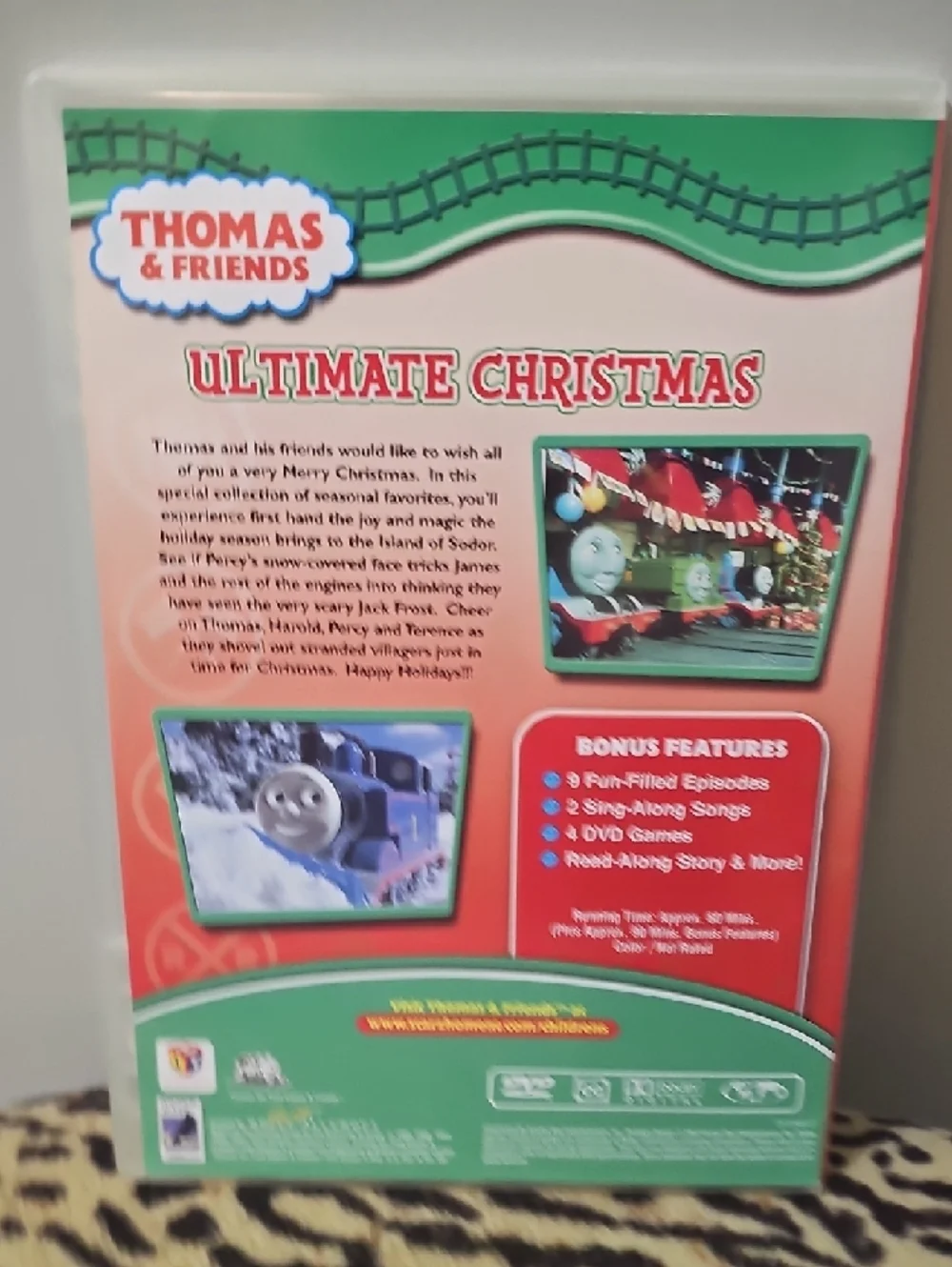 Thomas & Friends DVD Set - Blue, Red, Yellow Spines